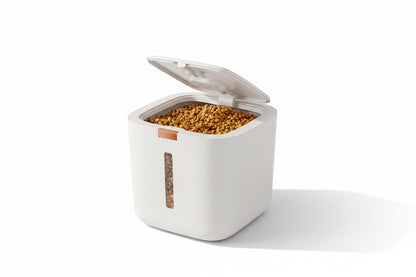 Large Pet Food Storage Barrel | Airtight & Moisture-Proof | For Cat & Dog Food | Sealed Freshness Container