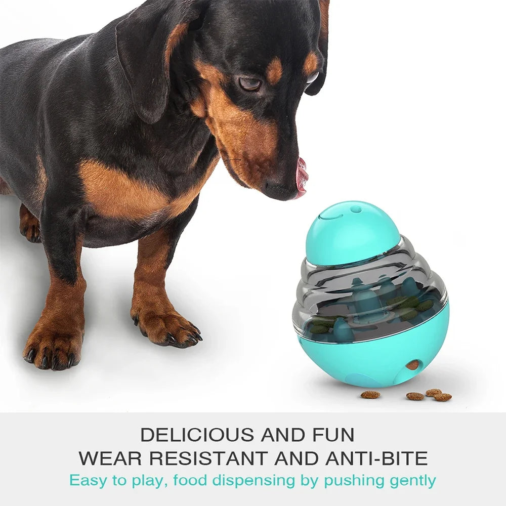 Petssify Treat Dispenser Dog Toy – Interactive Rolling Tumbler for All Sizes