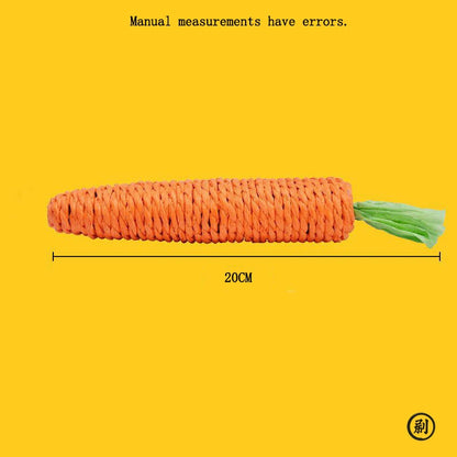 Cat Toys Sound Carrot Cuddle cat stick since fun fun cat teething stick anti-bite cat scratch board pet supplies