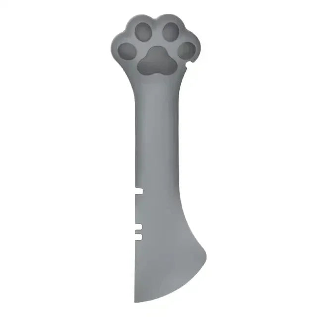 Petssify Long-Handled Pet Canned Food Spoon – 2-in-1 Opener & Feeder