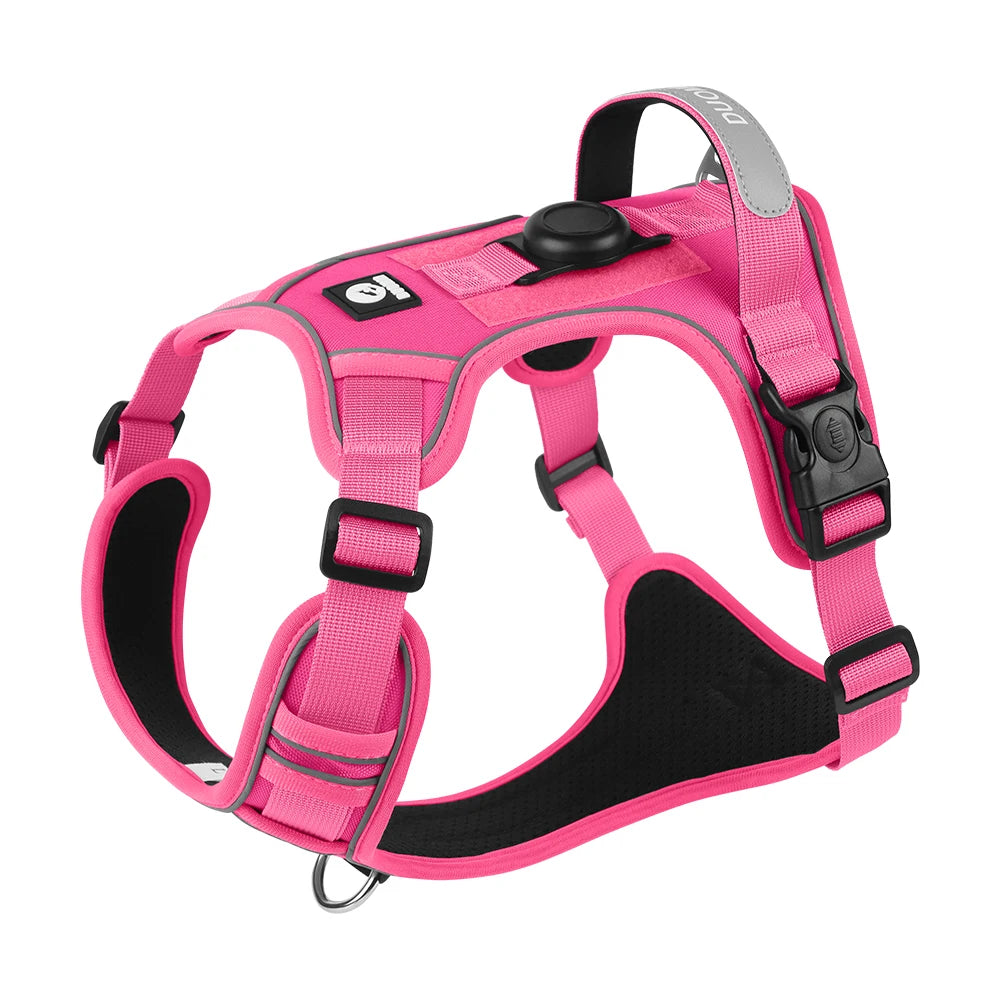 Petssify Dog Harness with AirTag Holder – No-Pull Reflective Waterproof Vest