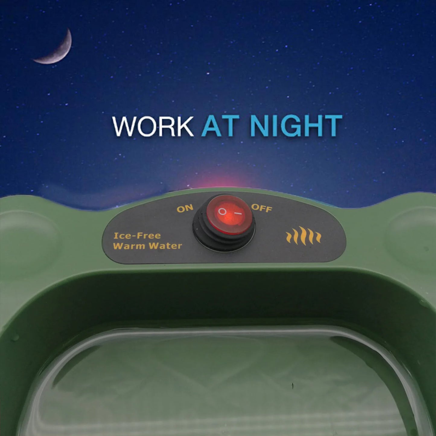 Electric Dog Water Bowl Green Heated Dog Bowl for Pet Dog Electric Dog Water Bowl Heated Dog Bowl Thermal Dog Bowl