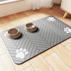 Petssify Absorbent Pet Feeding Mat – Waterproof Placemat for Dog & Cat Bowls