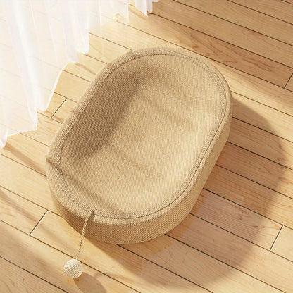 Petssify Universal Cat Scratching Board Bed – Durable Sisal Multi-Functional Toy Set