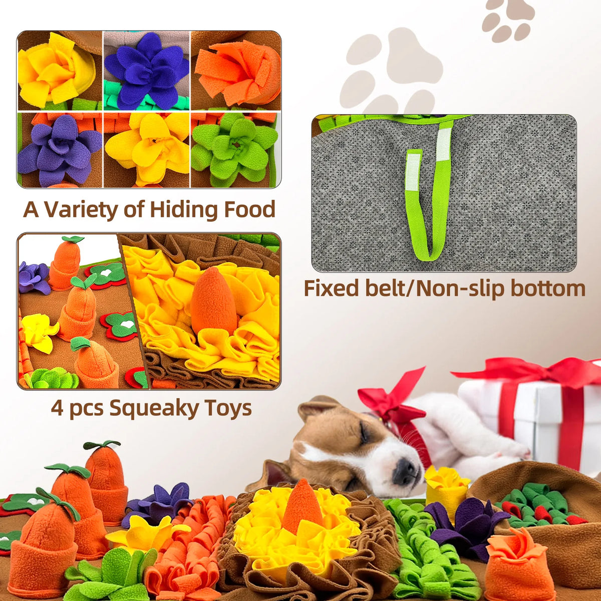 Petssify Sniffing Pad – Slow Feeding Foraging Toy for Dogs