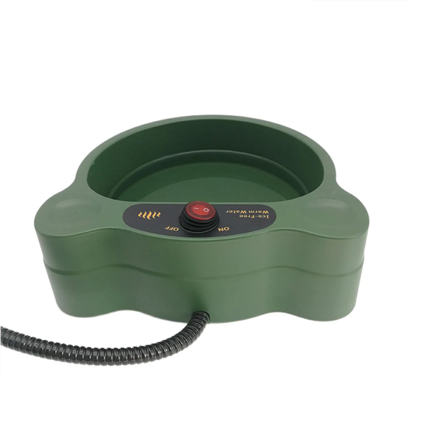 Electric Dog Water Bowl Green Heated Dog Bowl for Pet Dog Electric Dog Water Bowl Heated Dog Bowl Thermal Dog Bowl