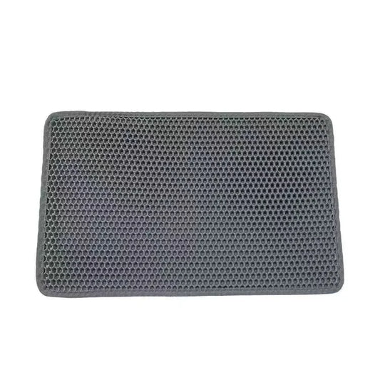 Double-Layer Cat Litter Mat | Waterproof & Non-Slip | Traps Sand & Litter | Washable | Bonus Gift Included