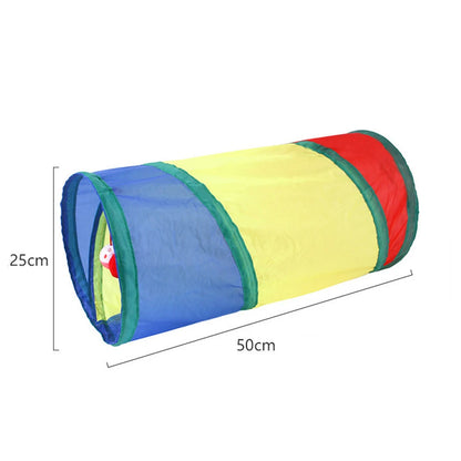 Petssify Foldable Cat Tunnel Tube – Interactive Crinkle Play Tunnel for Cats & Kittens