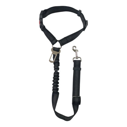 Petssify Dog Seat Belt – Adjustable Car Safety Tether with Bungee Buffer