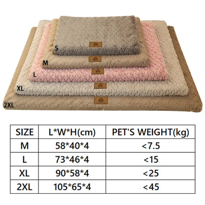 Petssify 3D Foam Orthopedic Pet Bed – Waterproof Washable Crate Mat for Dogs & Cats