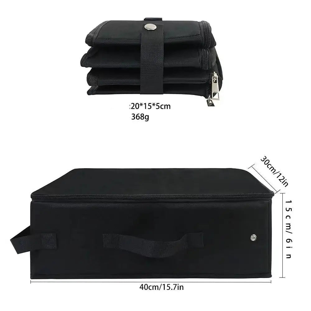 Petssify Portable Collapsible Cat Litter Box – Leak-Proof Travel Pan