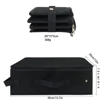 Petssify Portable Collapsible Cat Litter Box – Leak-Proof Travel Pan