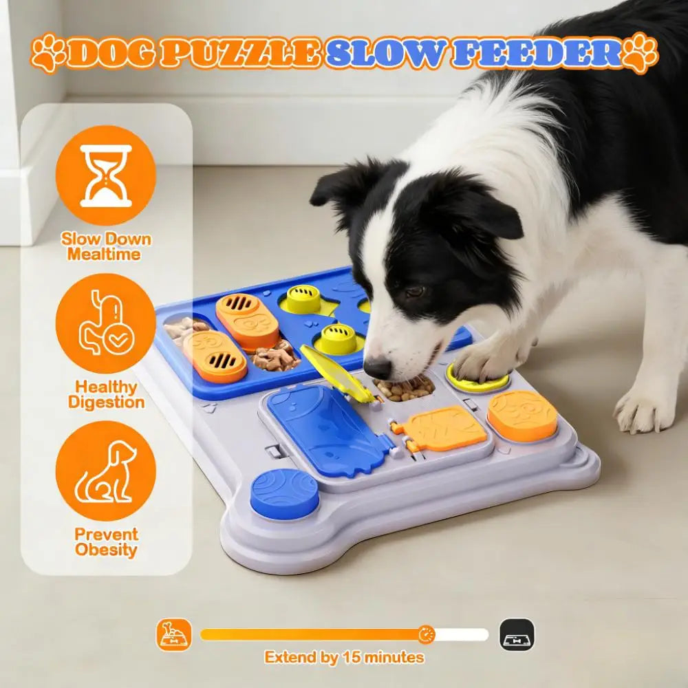 Petssify Dog Puzzle Toy – Treat Dispensing IQ Feeder for Small/Medium Dogs