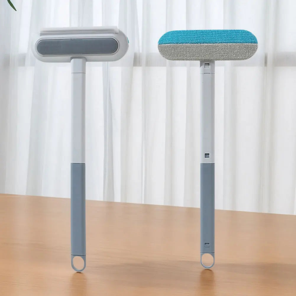 3 in 1 Pet Hair Remover Brush Long Handle Window Cleaning Brush Pet Fur Cleaning Tool Cat Dog Hair Remover Brush Pet Supplies