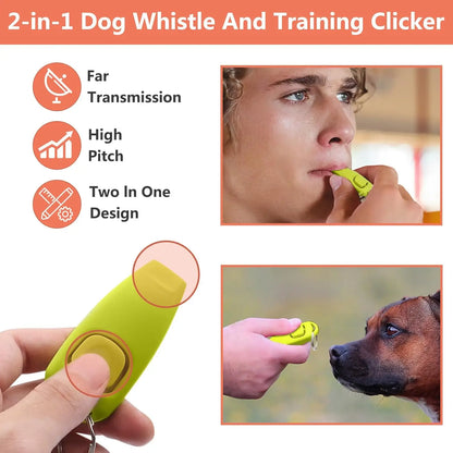 Petssify Complete Dog Training Kit – Pouch, Clickers, Whistle & Bags