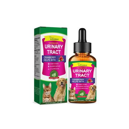 Petssify Cranberry Bladder Health Drops – Urinary Tract Support for Dogs & Cats