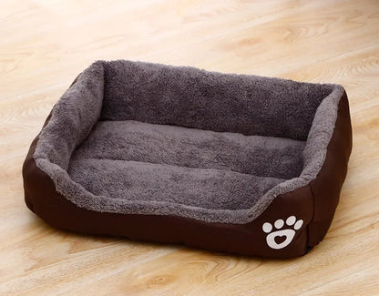 Petssify Large Square Nest Pet Bed – Candy-Colored Cozy Kennel for Dogs & Cats