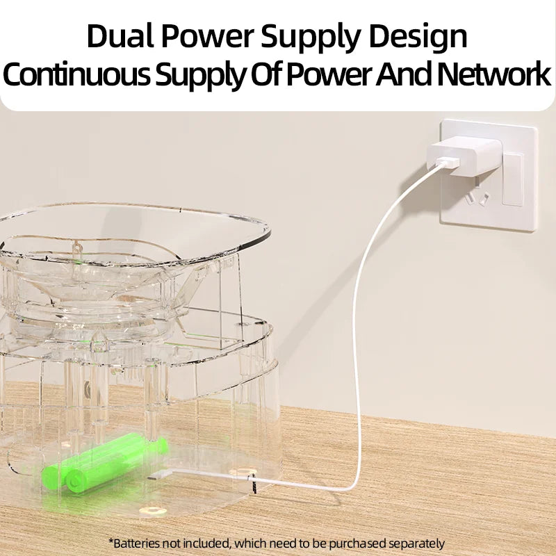 ROJECO Automatic Dog Feeder Smart Dog Food Kibble Dispenser Remote Control WiFi Button Auto Feeder for Pet Cats Feeding Supplies