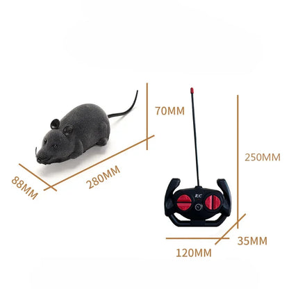Petssify Remote Control Robot Mouse Cat Toy – Wireless Electric Interactive Rat
