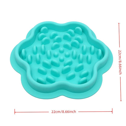 Petssify Edible Silicone Slow Feeder Bowl – Anti-Knock Pet Food Mat