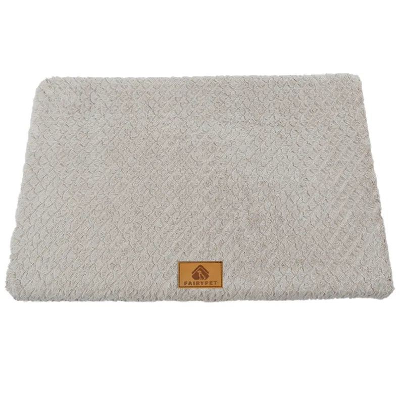 Petssify 3D Foam Orthopedic Pet Bed – Waterproof Washable Crate Mat for Dogs & Cats