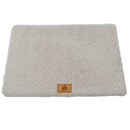 Petssify 3D Foam Orthopedic Pet Bed – Waterproof Washable Crate Mat for Dogs & Cats