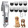Petssify Low Noise Dog Clippers – Rechargeable for Thick Curly Coats