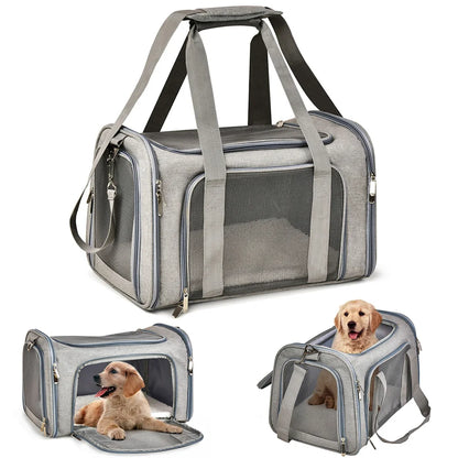 Petssify Airline-Approved Pet Carrier Backpack – Soft-Sided Travel Bag for Small Dogs & Cats
