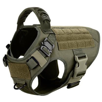 Large Dog Harness & Leash Set | Training Walking Vest | For German Shepherd, Malinois & Large Breeds