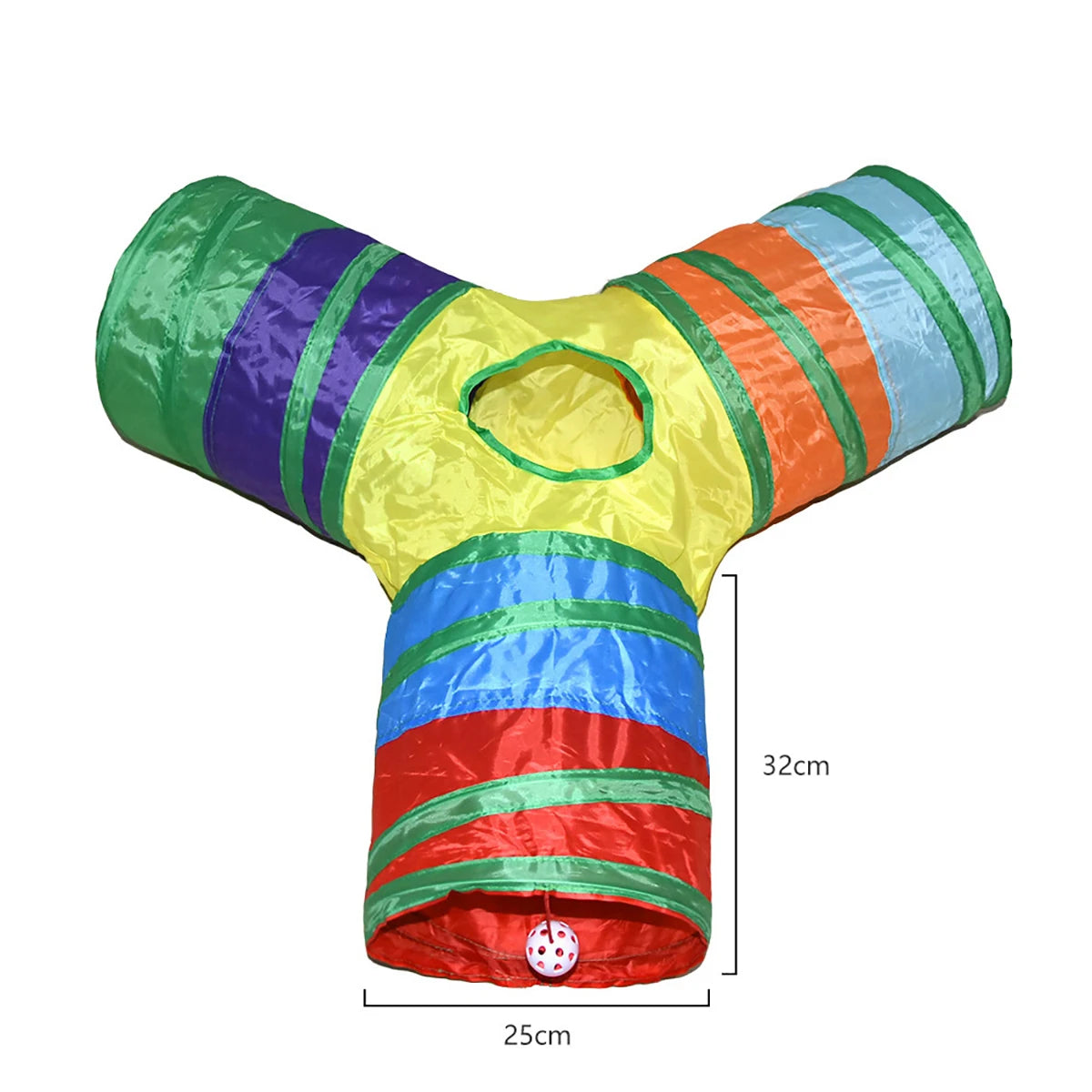 Petssify Foldable Cat Tunnel Tube – Interactive Crinkle Play Tunnel for Cats & Kittens