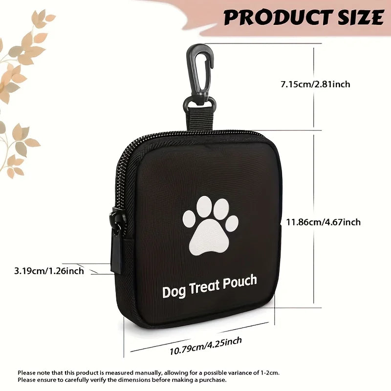 Petssify Training Treat Bag – Zippered Portable Dog Snack Pouch
