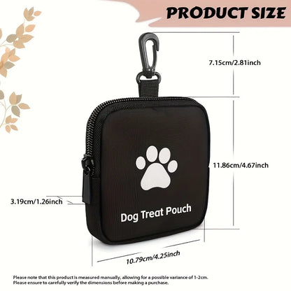 Petssify Training Treat Bag – Zippered Portable Dog Snack Pouch
