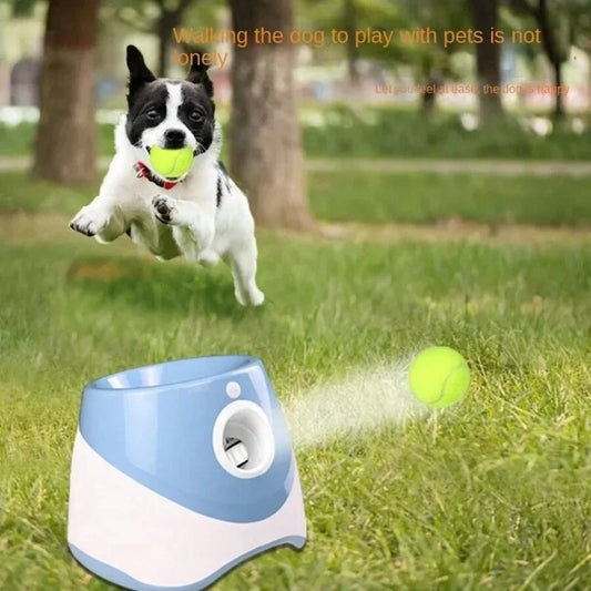 Automatic Dog Ball Launcher USB Rechargeable Fetch Toy for Dogs