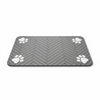 Petssify Absorbent Pet Feeding Mat – Waterproof Placemat for Dog & Cat Bowls