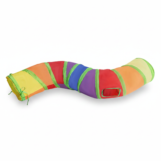 Foldable Cat Tunnel Tube – White Background