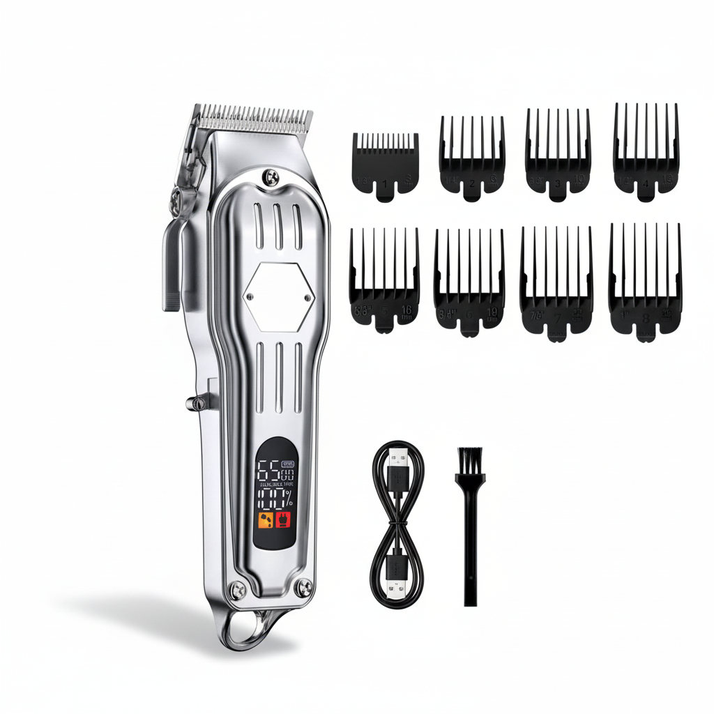Low Noise Dog Clippers – White Background
