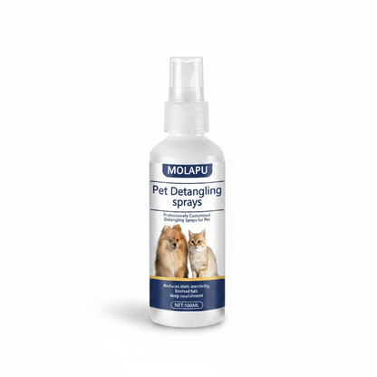 Pet Detangling Spray – White Background